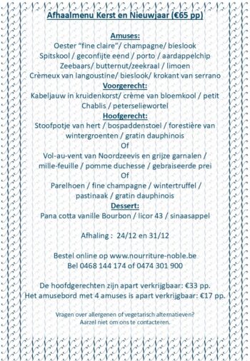 Amusebord eindejaarsmenu - Afbeelding 3